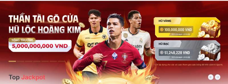 Ưu đãi sự kiện bóng đá thưởng lớn theo mùa giải