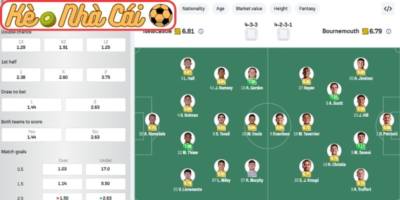 Thông tin lực lượng Newcastle vs AFC Bournemouth (21:00 18-04, Ngoại hạng Anh)